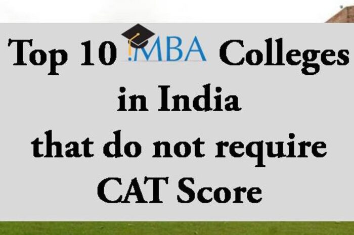 Top 10 MBA Colleges in India without CAT | Best MBA Colleges